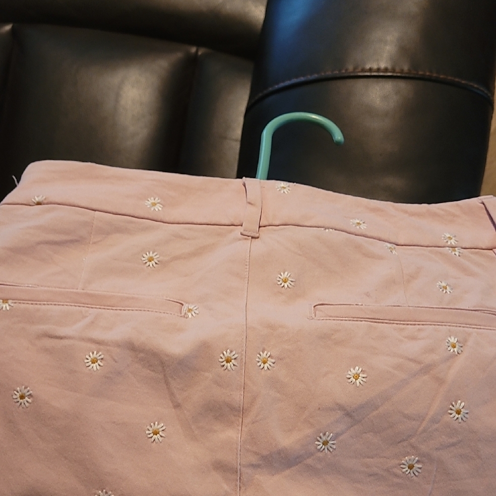 Pink Embroidered Pants - Picture 5 of 5